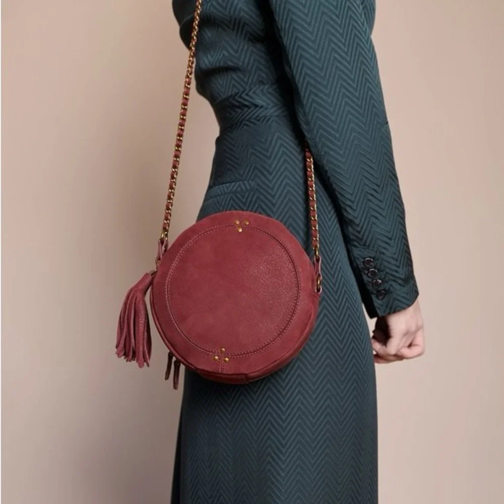 Jerome Dreyfuss Remi Crossbody in Bordeaux - Picture 1 of 8